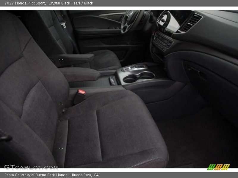 Crystal Black Pearl / Black 2022 Honda Pilot Sport