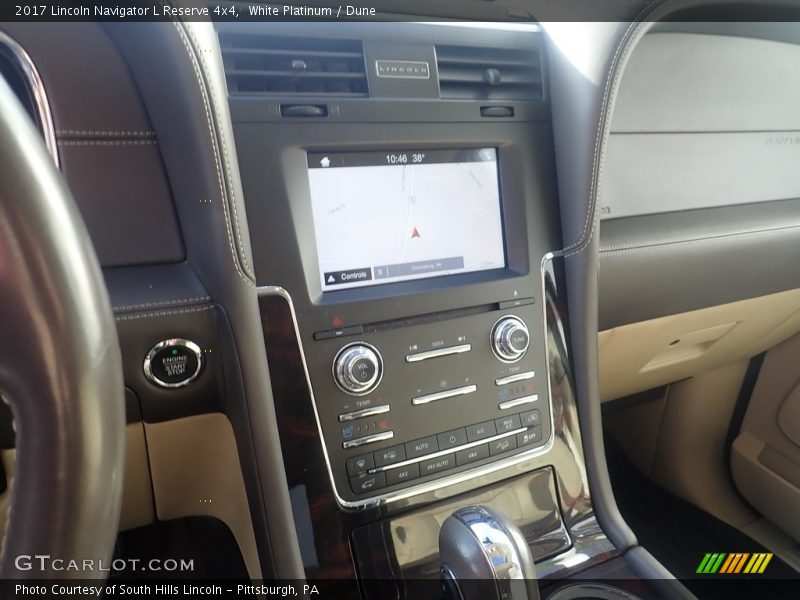 Controls of 2017 Navigator L Reserve 4x4