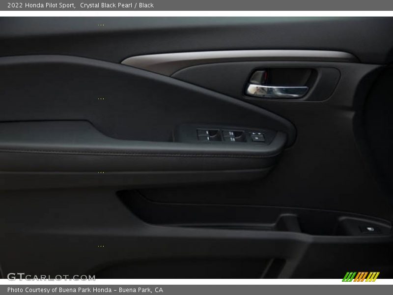 Crystal Black Pearl / Black 2022 Honda Pilot Sport