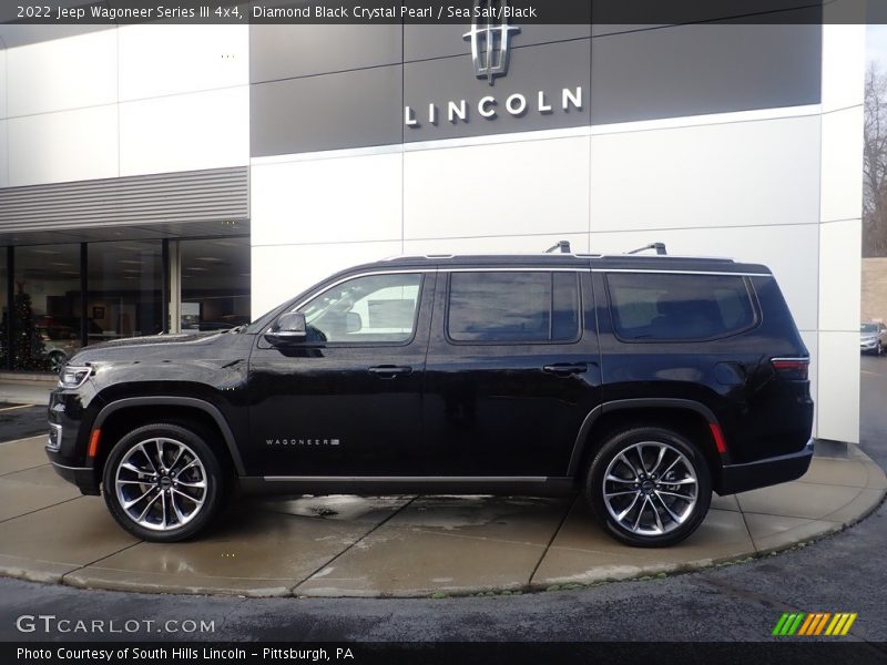  2022 Wagoneer Series III 4x4 Diamond Black Crystal Pearl