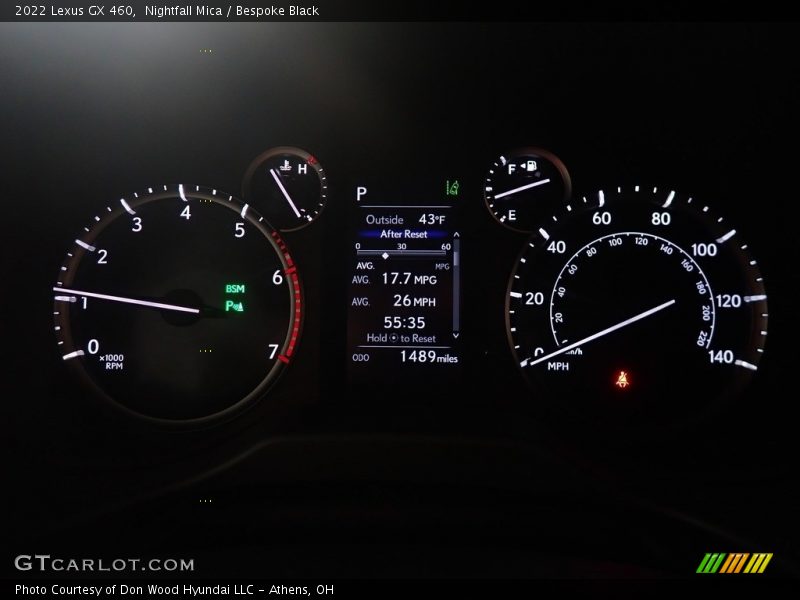 Nightfall Mica / Bespoke Black 2022 Lexus GX 460