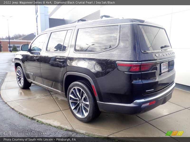 Diamond Black Crystal Pearl / Sea Salt/Black 2022 Jeep Wagoneer Series III 4x4