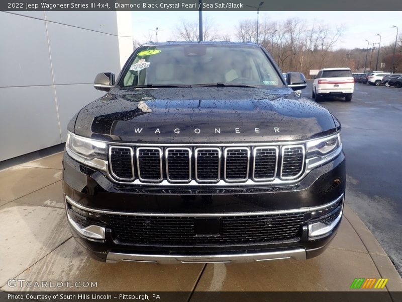 Diamond Black Crystal Pearl / Sea Salt/Black 2022 Jeep Wagoneer Series III 4x4