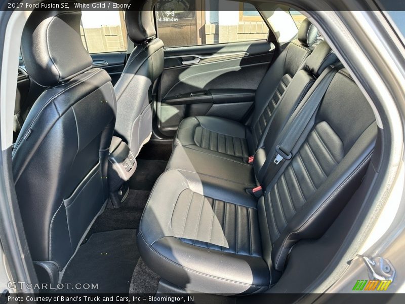 White Gold / Ebony 2017 Ford Fusion SE
