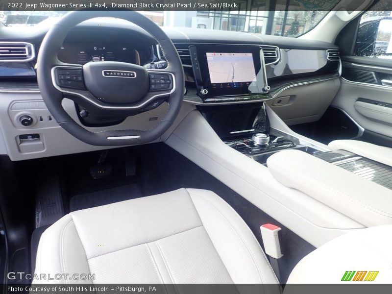 Front Seat of 2022 Wagoneer Series III 4x4