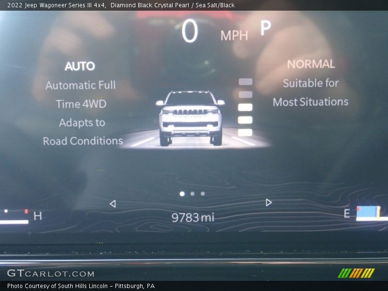 Diamond Black Crystal Pearl / Sea Salt/Black 2022 Jeep Wagoneer Series III 4x4
