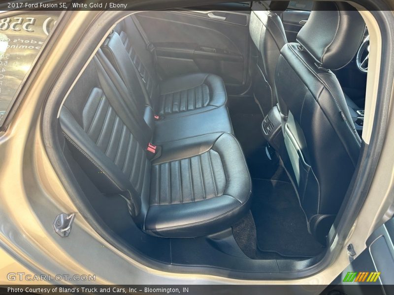 White Gold / Ebony 2017 Ford Fusion SE