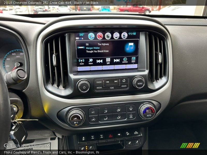 Black / Jet Black 2018 Chevrolet Colorado ZR2 Crew Cab 4x4