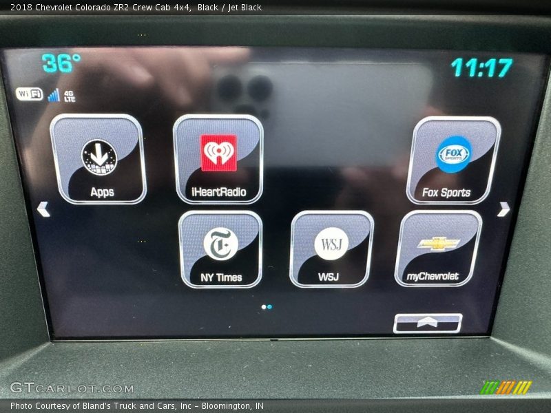 Black / Jet Black 2018 Chevrolet Colorado ZR2 Crew Cab 4x4