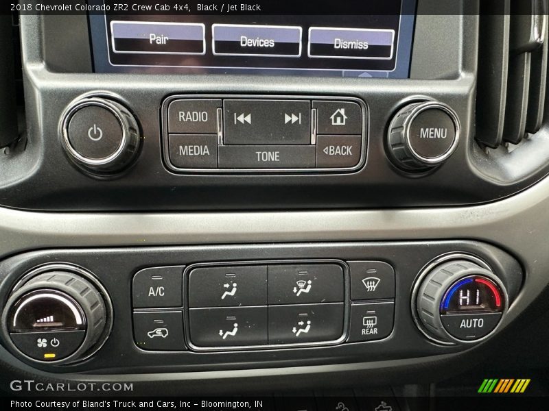 Black / Jet Black 2018 Chevrolet Colorado ZR2 Crew Cab 4x4