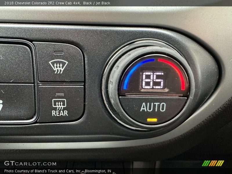 Black / Jet Black 2018 Chevrolet Colorado ZR2 Crew Cab 4x4