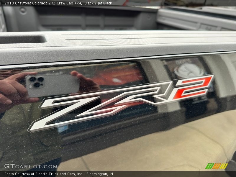 Black / Jet Black 2018 Chevrolet Colorado ZR2 Crew Cab 4x4