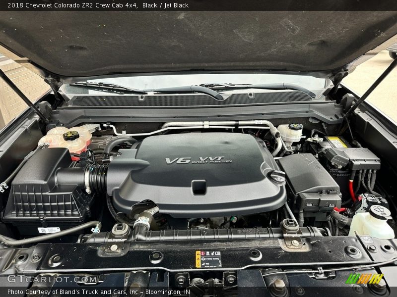 Black / Jet Black 2018 Chevrolet Colorado ZR2 Crew Cab 4x4