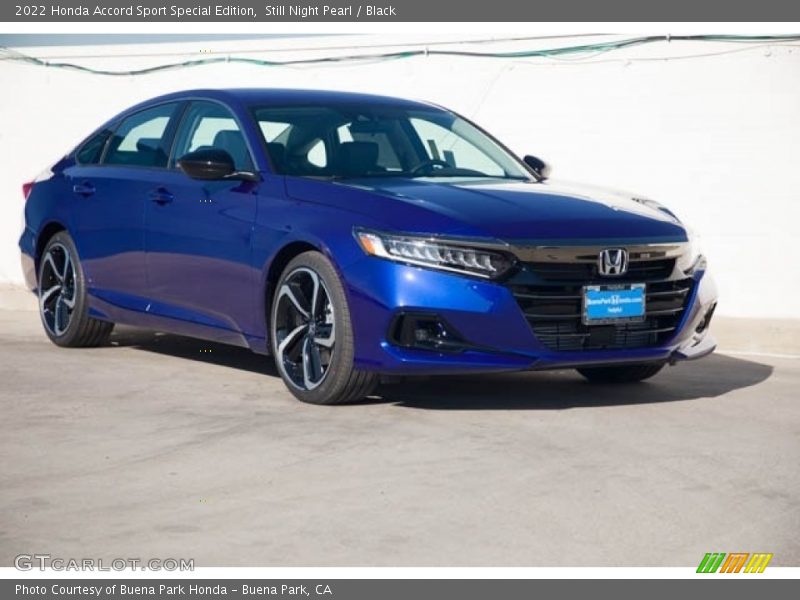 Front 3/4 View of 2022 Accord Sport Special Edition