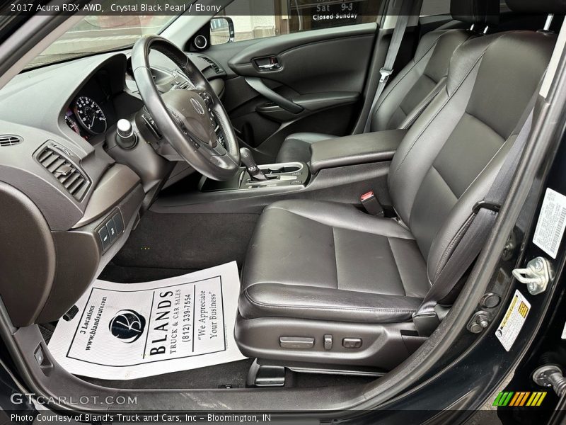 Crystal Black Pearl / Ebony 2017 Acura RDX AWD