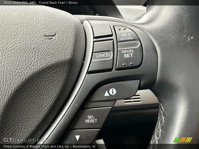 Crystal Black Pearl / Ebony 2017 Acura RDX AWD