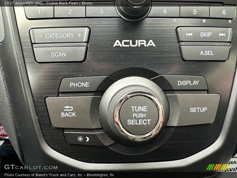 Crystal Black Pearl / Ebony 2017 Acura RDX AWD