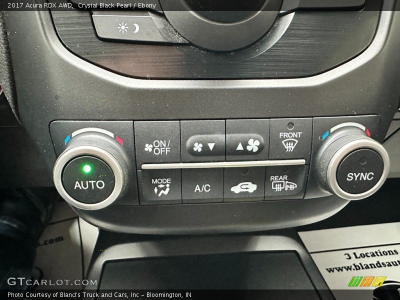 Crystal Black Pearl / Ebony 2017 Acura RDX AWD