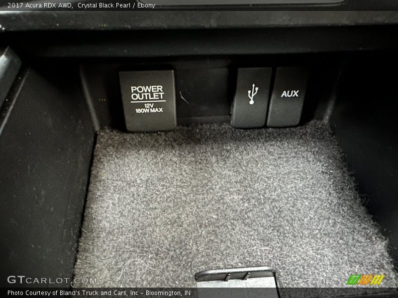 Crystal Black Pearl / Ebony 2017 Acura RDX AWD