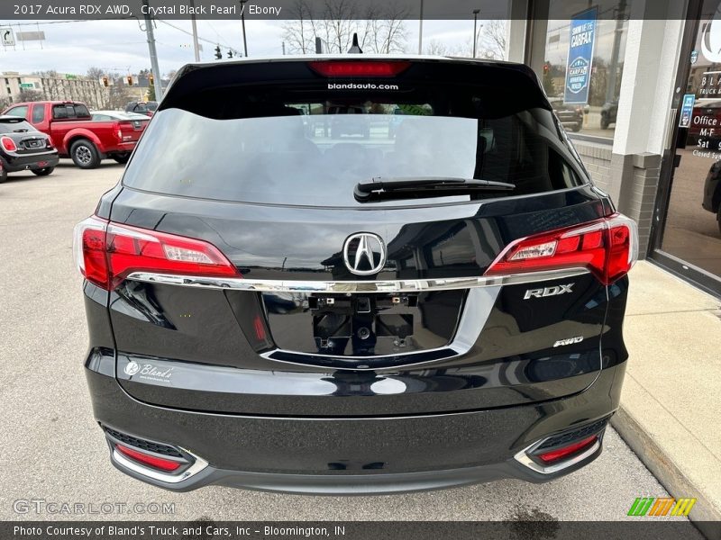 Crystal Black Pearl / Ebony 2017 Acura RDX AWD