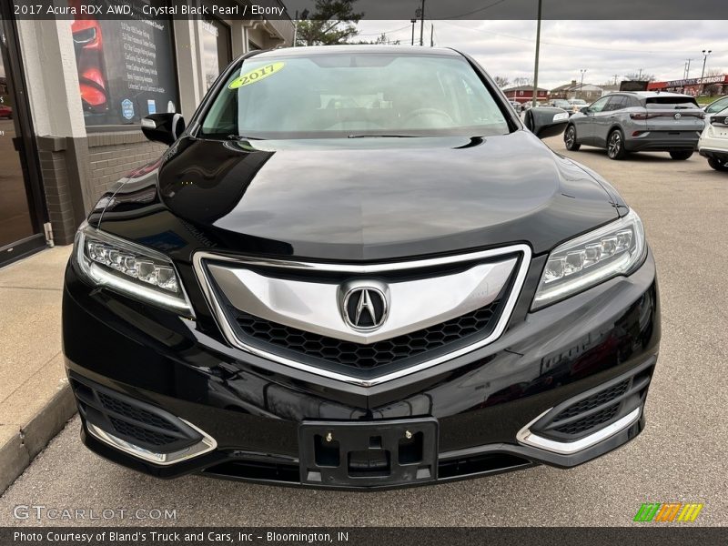 Crystal Black Pearl / Ebony 2017 Acura RDX AWD