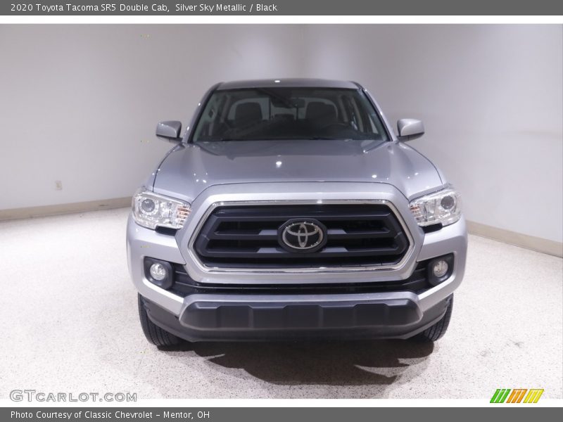Silver Sky Metallic / Black 2020 Toyota Tacoma SR5 Double Cab