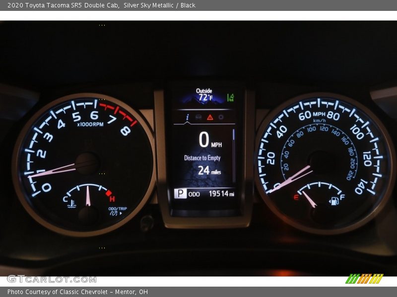  2020 Tacoma SR5 Double Cab SR5 Double Cab Gauges