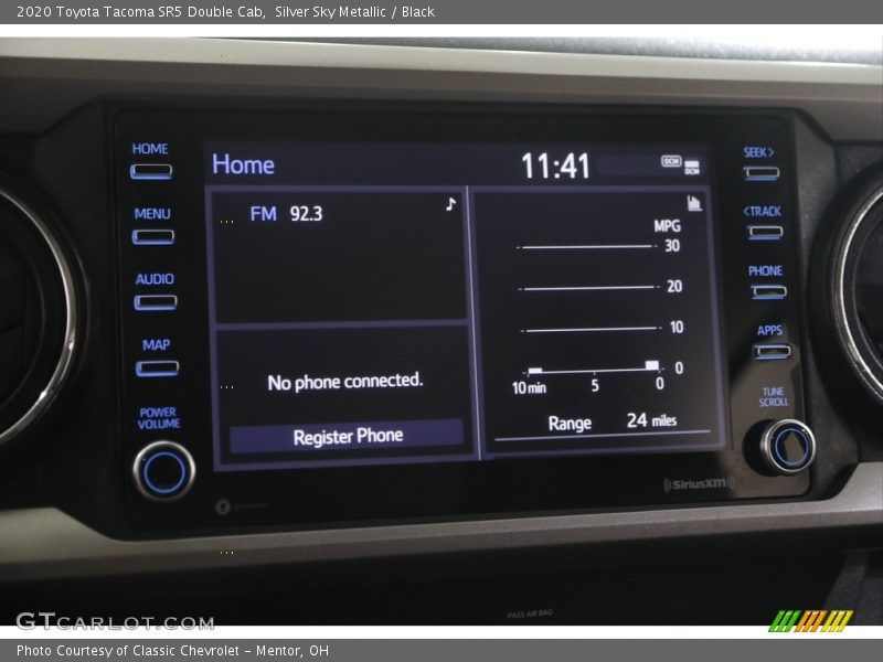 Audio System of 2020 Tacoma SR5 Double Cab