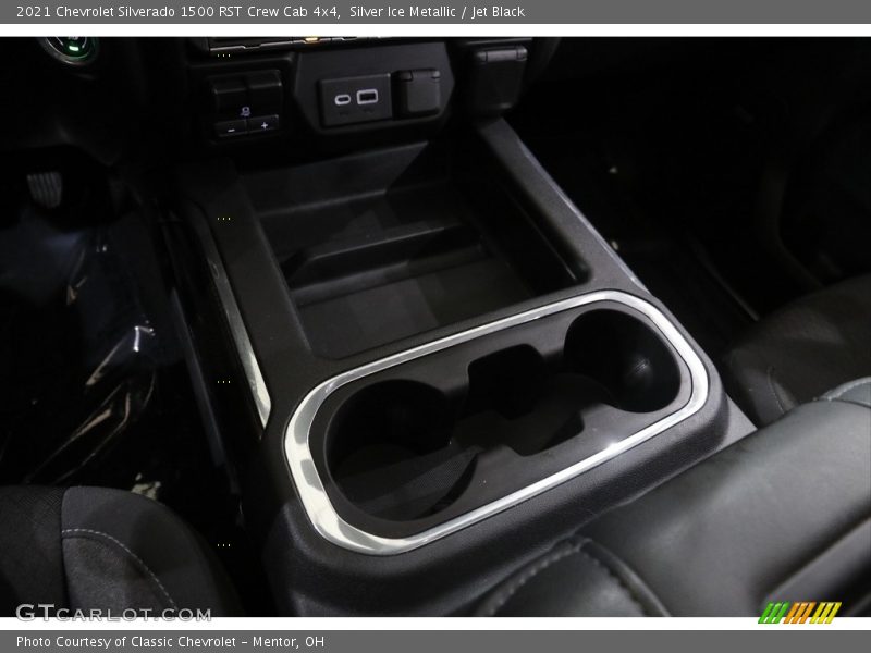 Silver Ice Metallic / Jet Black 2021 Chevrolet Silverado 1500 RST Crew Cab 4x4