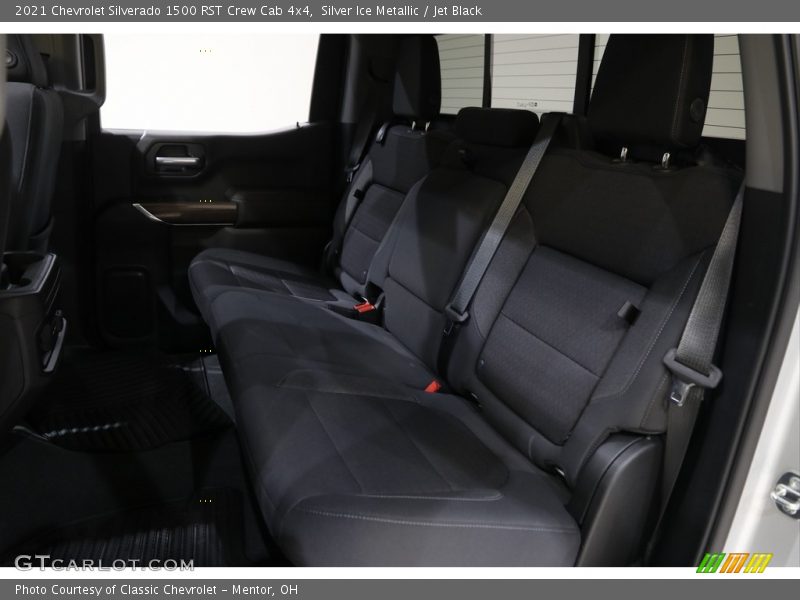 Silver Ice Metallic / Jet Black 2021 Chevrolet Silverado 1500 RST Crew Cab 4x4