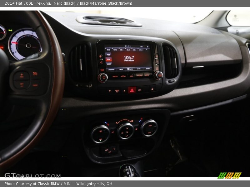 Nero (Black) / Black/Marrone (Black/Brown) 2014 Fiat 500L Trekking