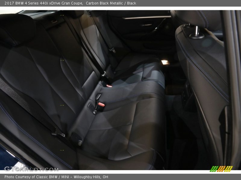 Carbon Black Metallic / Black 2017 BMW 4 Series 440i xDrive Gran Coupe
