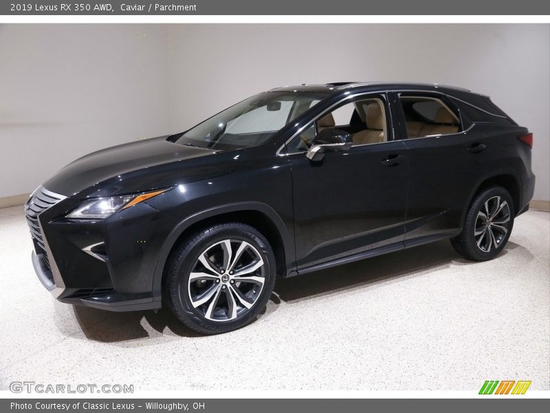 Caviar / Parchment 2019 Lexus RX 350 AWD