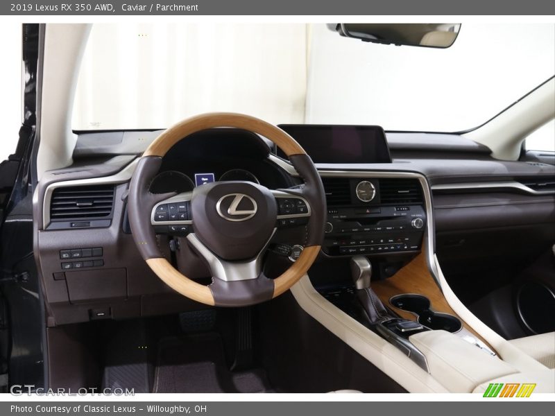 Caviar / Parchment 2019 Lexus RX 350 AWD