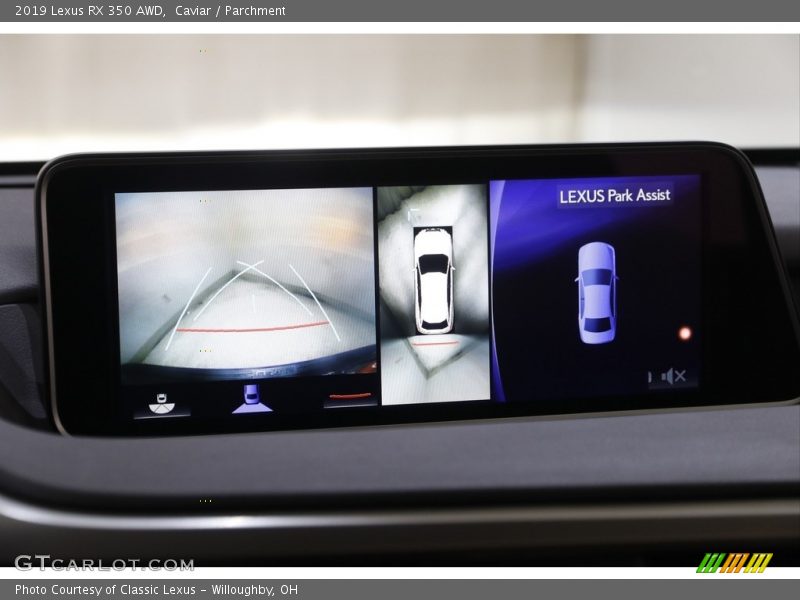 Caviar / Parchment 2019 Lexus RX 350 AWD