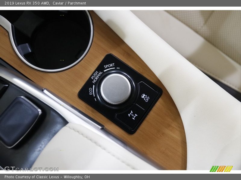 Caviar / Parchment 2019 Lexus RX 350 AWD
