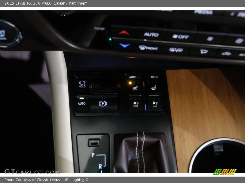 Caviar / Parchment 2019 Lexus RX 350 AWD