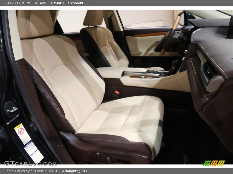 Caviar / Parchment 2019 Lexus RX 350 AWD