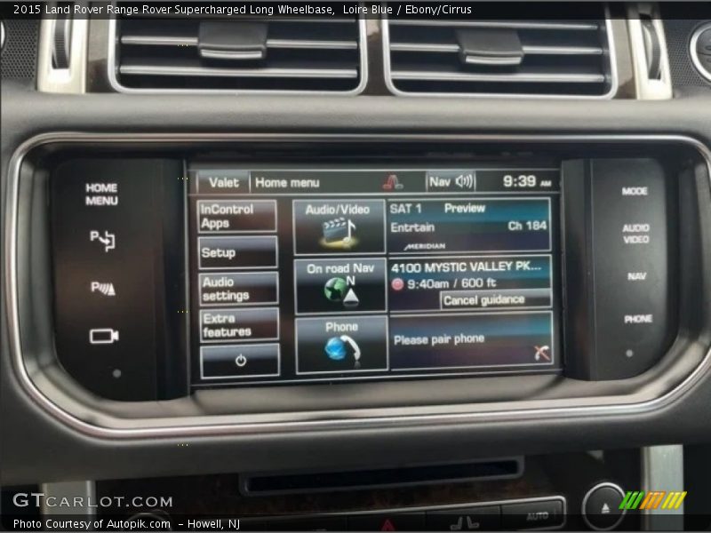 Controls of 2015 Range Rover Supercharged Long Wheelbase