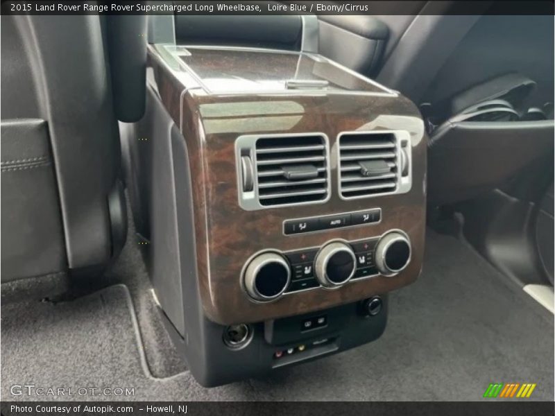 Loire Blue / Ebony/Cirrus 2015 Land Rover Range Rover Supercharged Long Wheelbase