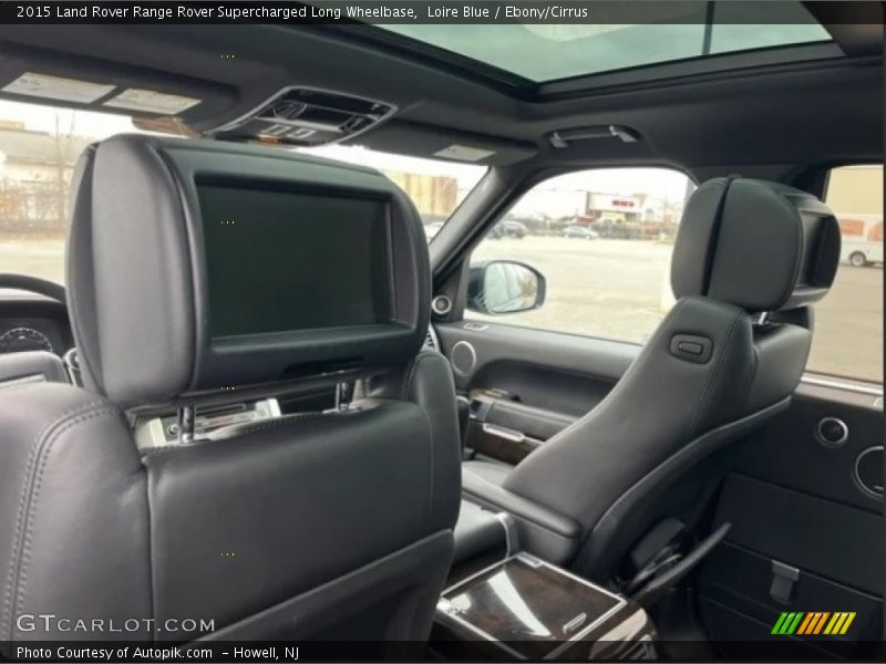 Loire Blue / Ebony/Cirrus 2015 Land Rover Range Rover Supercharged Long Wheelbase