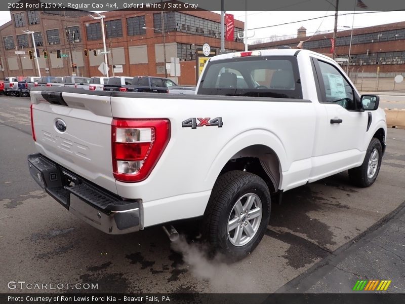 Oxford White / Slate Gray 2023 Ford F150 XL Regular Cab 4x4