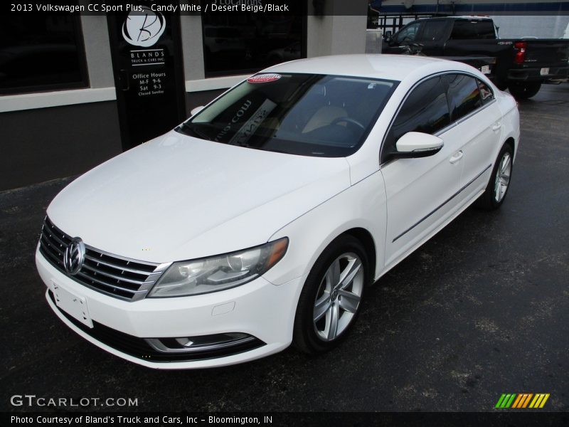 Candy White / Desert Beige/Black 2013 Volkswagen CC Sport Plus