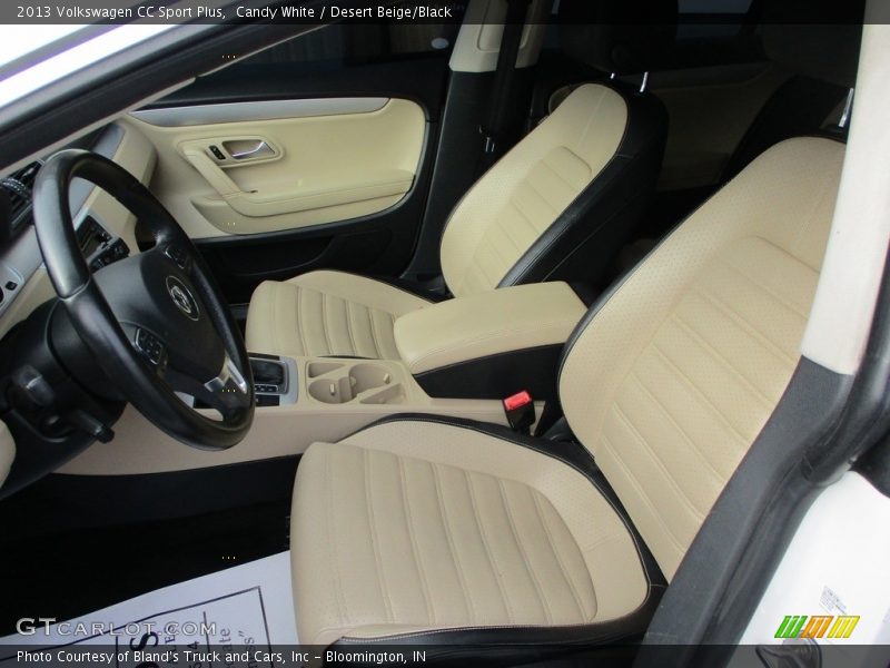 Candy White / Desert Beige/Black 2013 Volkswagen CC Sport Plus