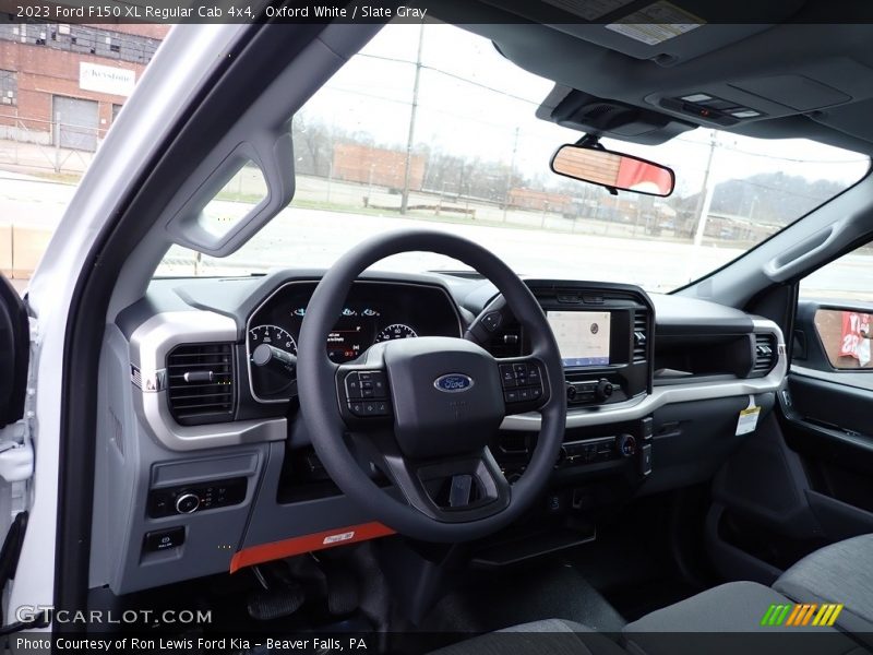 Dashboard of 2023 F150 XL Regular Cab 4x4