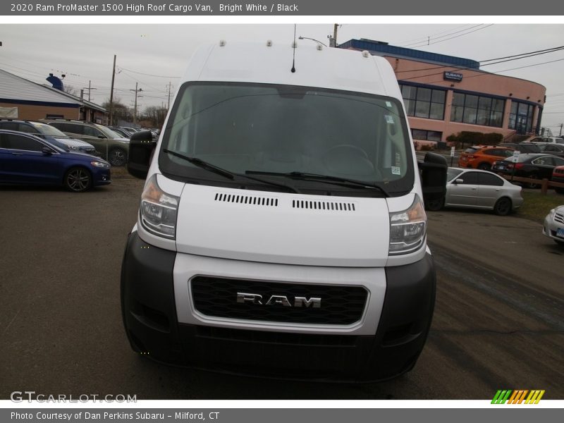 Bright White / Black 2020 Ram ProMaster 1500 High Roof Cargo Van