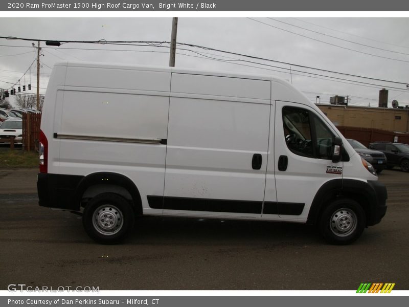 Bright White / Black 2020 Ram ProMaster 1500 High Roof Cargo Van