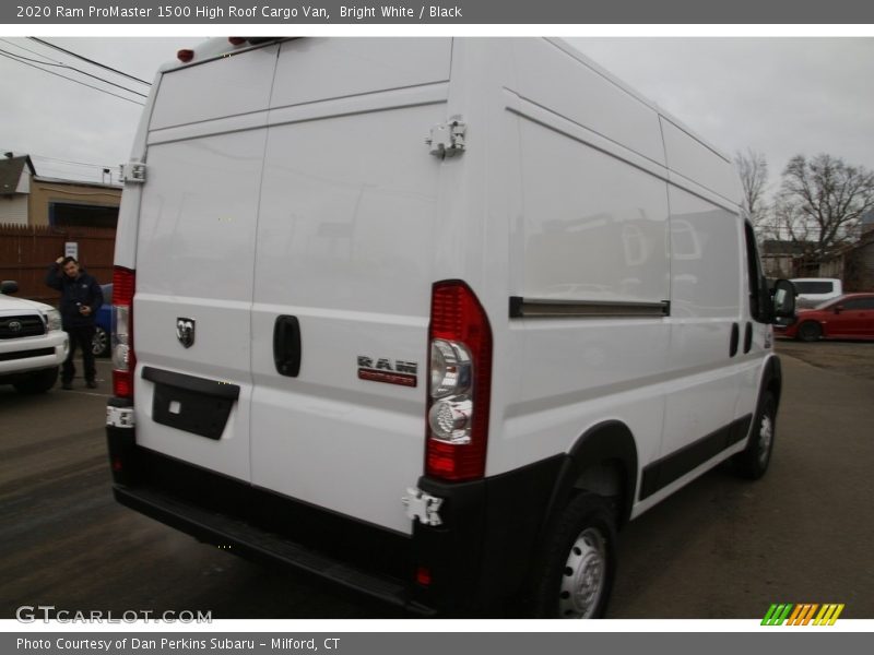 Bright White / Black 2020 Ram ProMaster 1500 High Roof Cargo Van