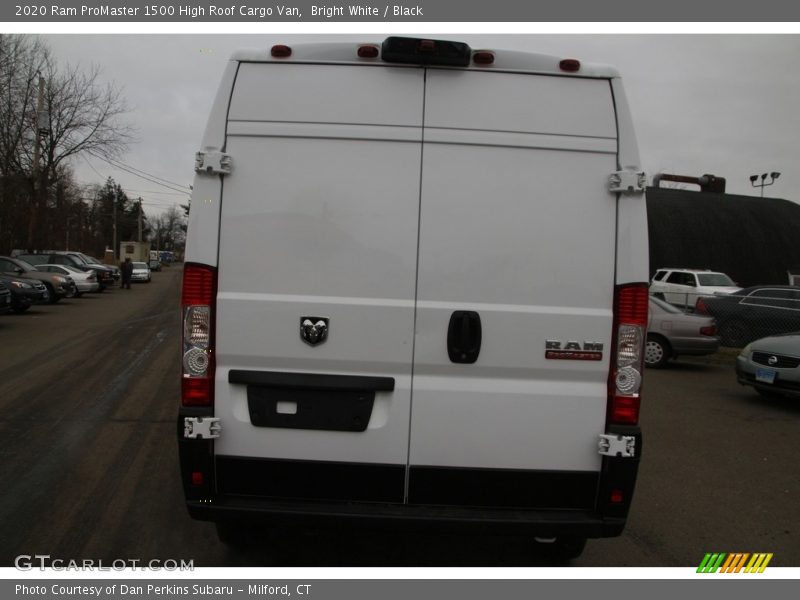 Bright White / Black 2020 Ram ProMaster 1500 High Roof Cargo Van