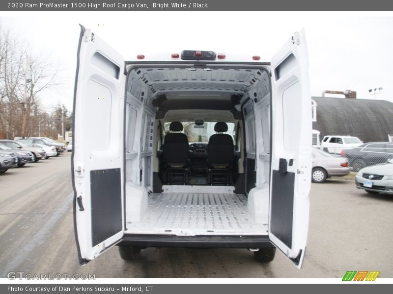 Bright White / Black 2020 Ram ProMaster 1500 High Roof Cargo Van